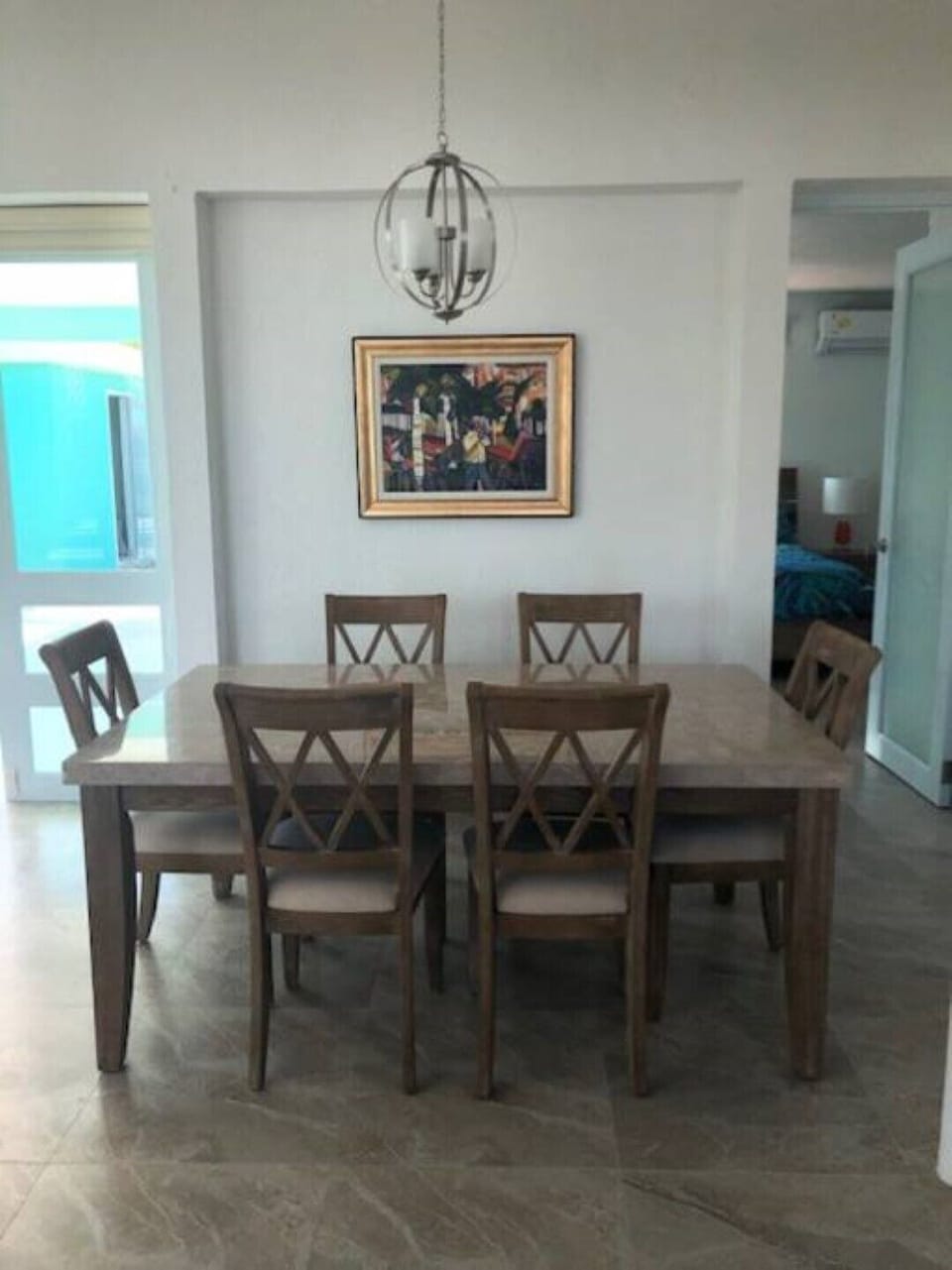 Dining with seating for 2.