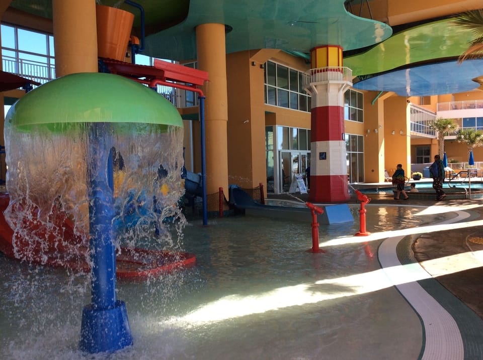 On site water park