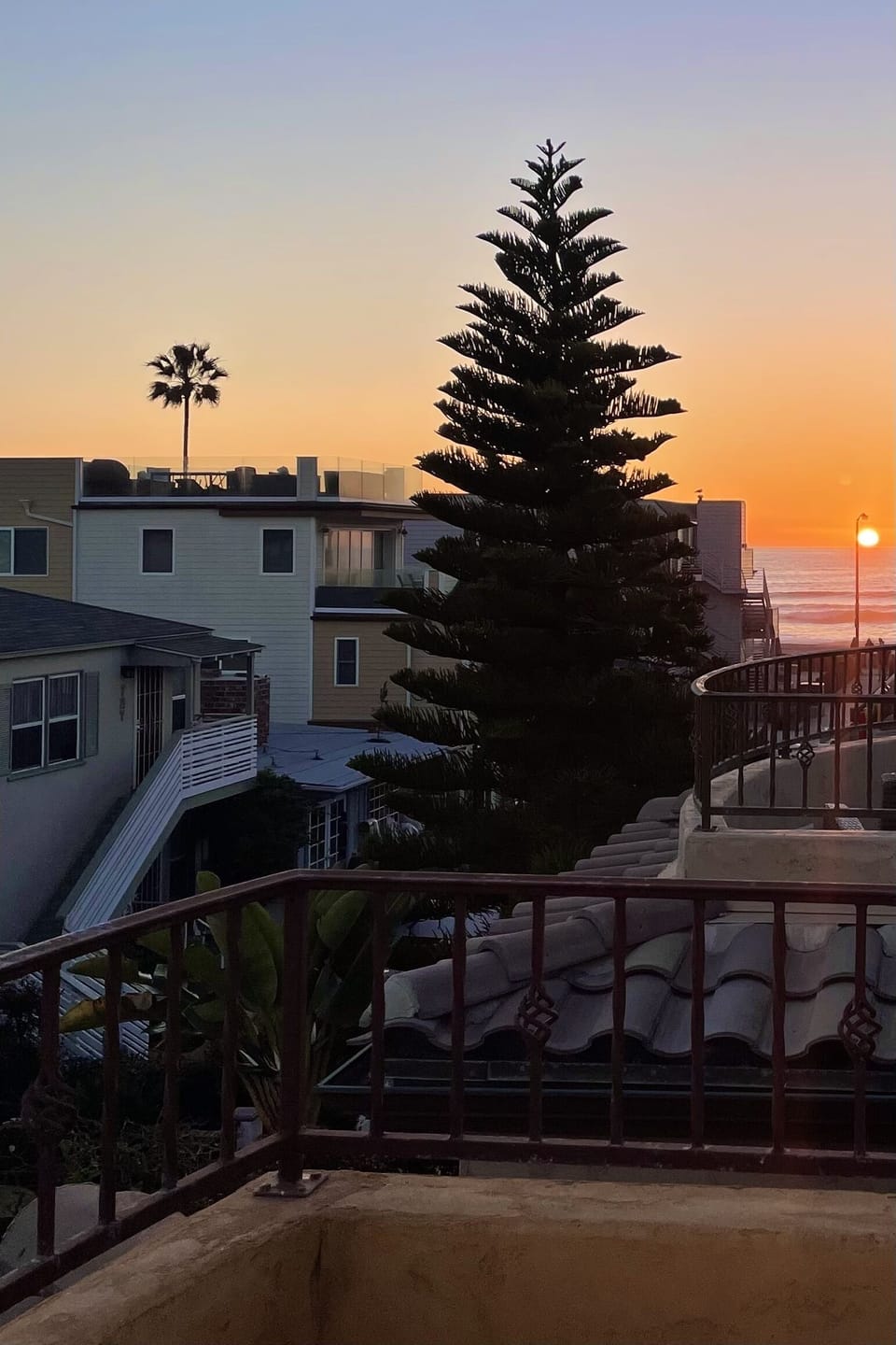 Sunset ocean view
