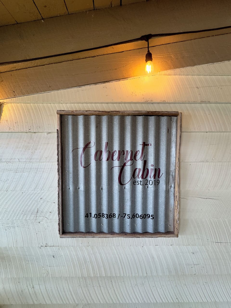 Welcome to the Cabernet Cabin!