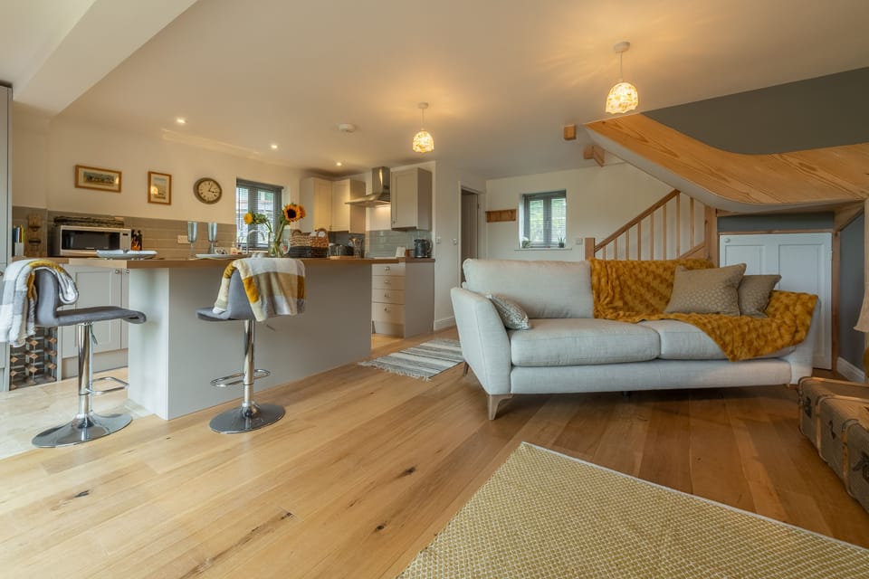Ground Floor: Open-plan living area