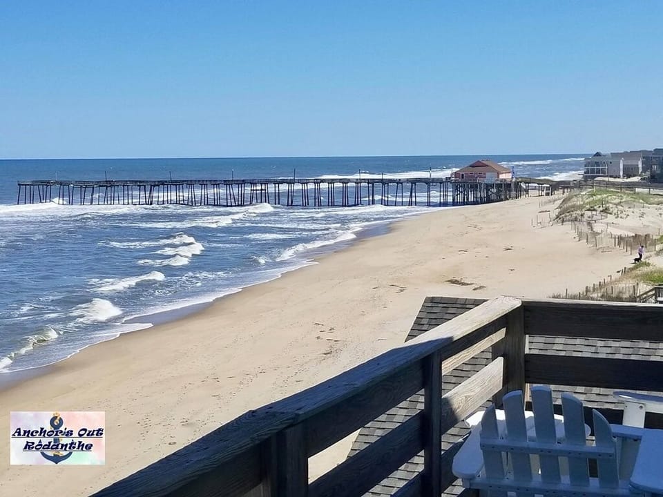 Rodanthe Pier from the top deck looking South