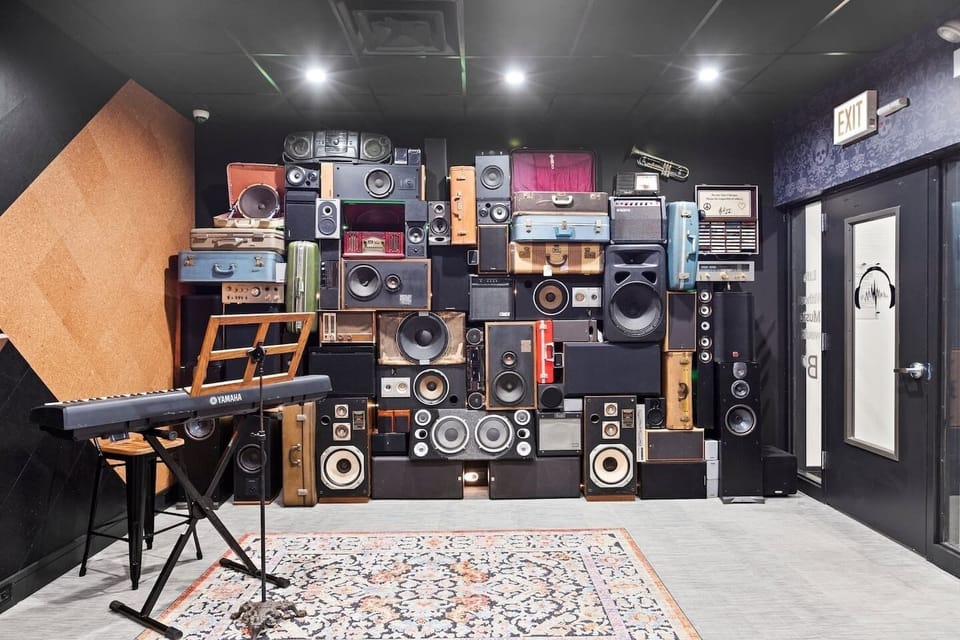 Music room on the 2nd floor
