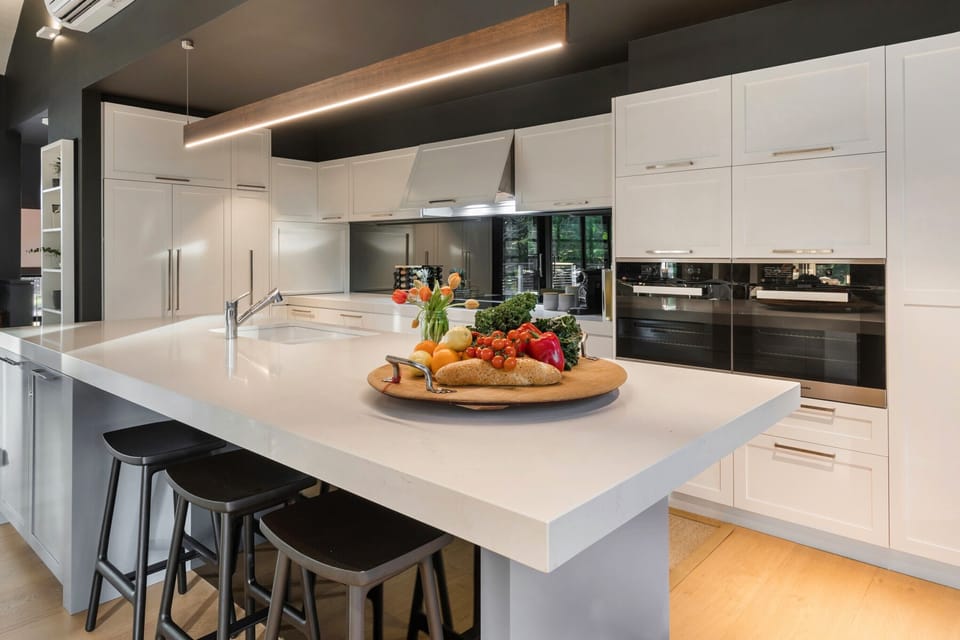 Modern kitchen with all the bells and whistles