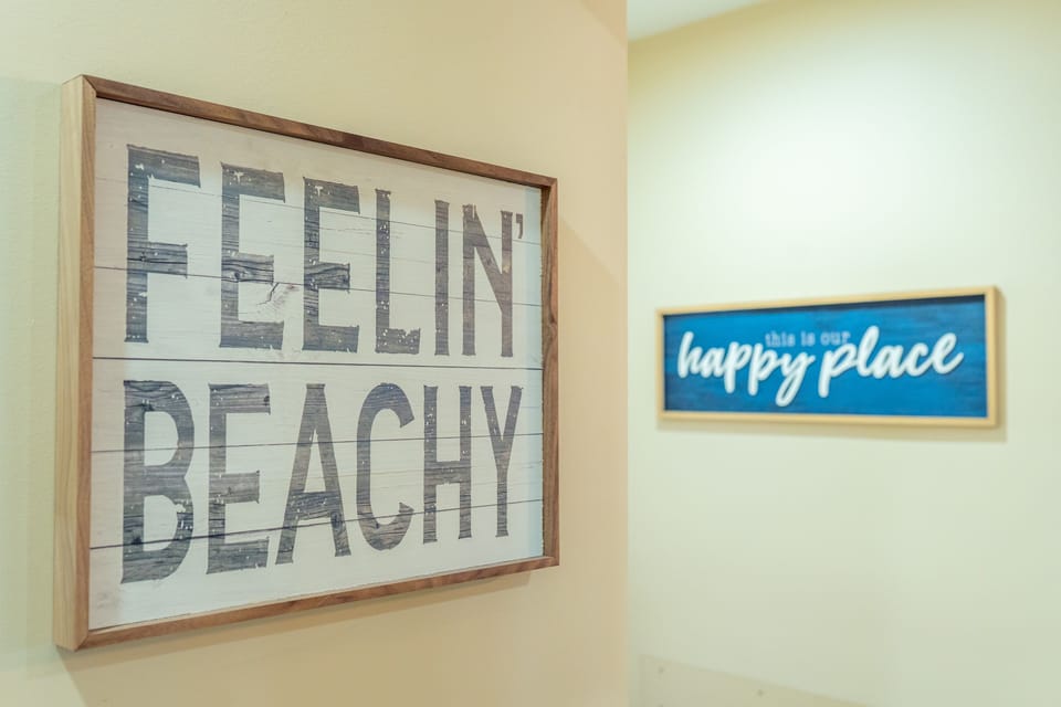 Seachase 1104 C is our home away from home. Coastal Feel...