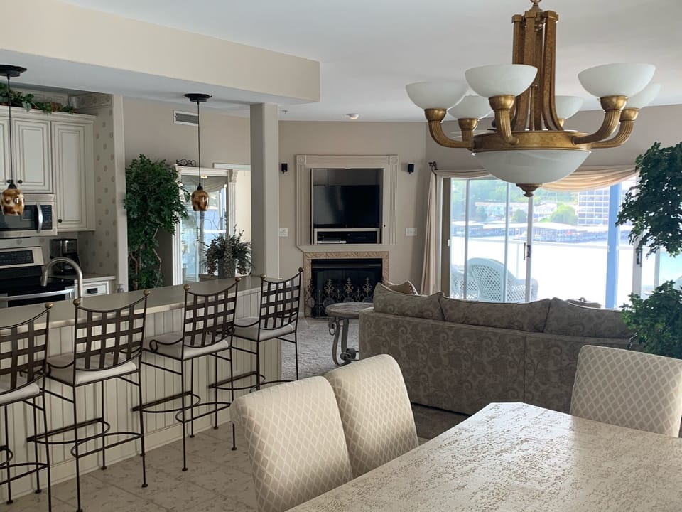 dining room view