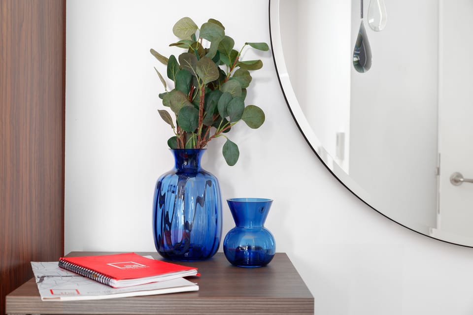 Small Desk and Mirror
