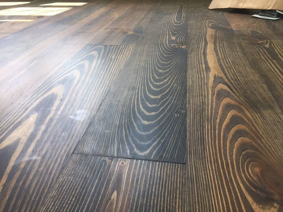 Authentic Heart Pine Flooring