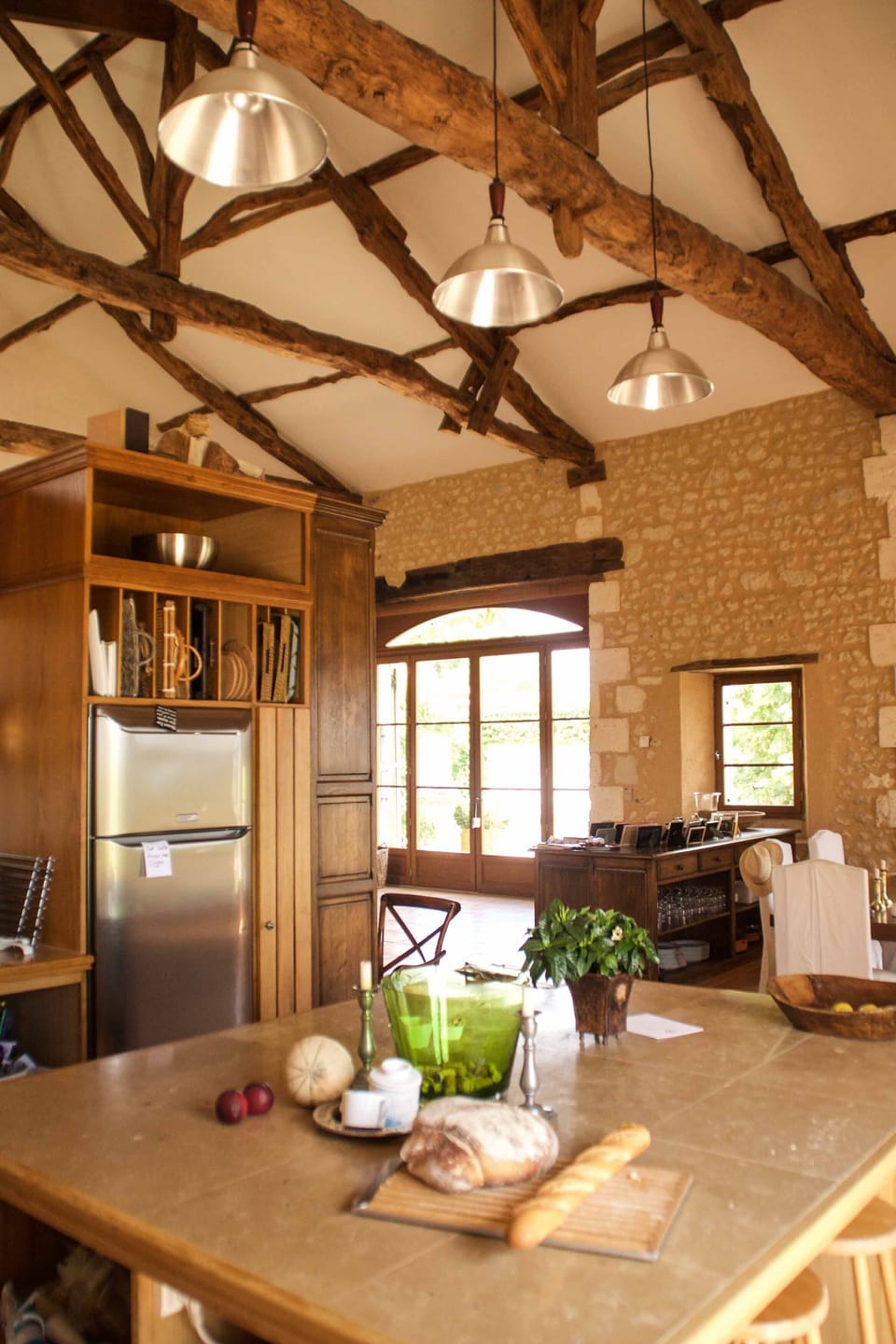 Main House - Kitchen - looking out toward front door