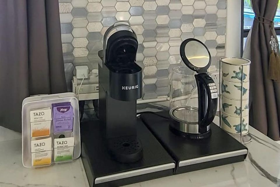 Fully Equipped Kitchen | Keurig Coffee Maker