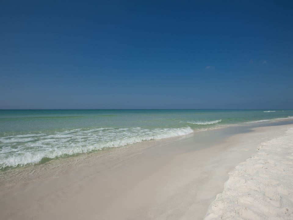 Beautiful clear water and white sandy beaches