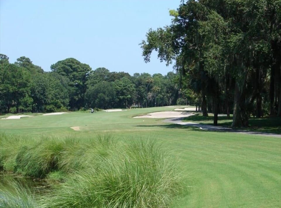 Golf course behind Brigantine Quarters