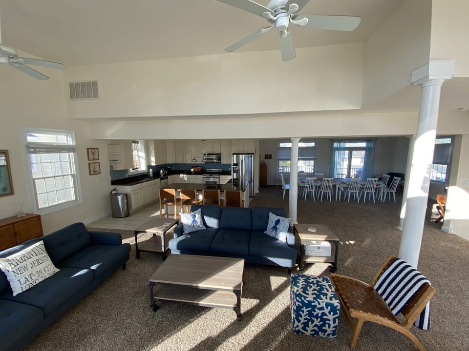 2nd floor open concept great room