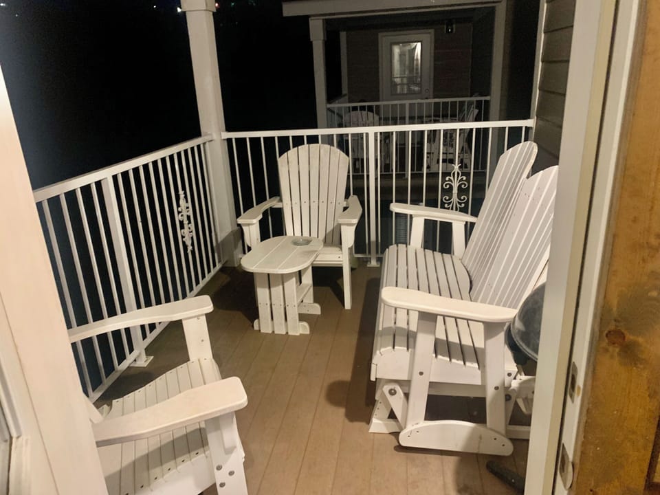 Step out onto your private patio or balcony and take in your surroundings.