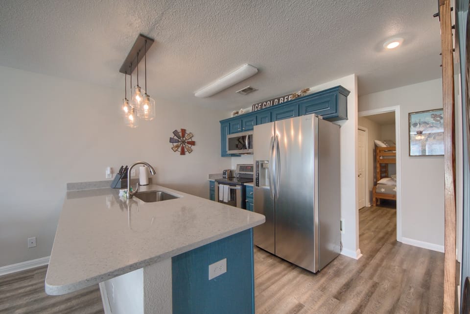 Beautiful Stainless Steel Appliances.