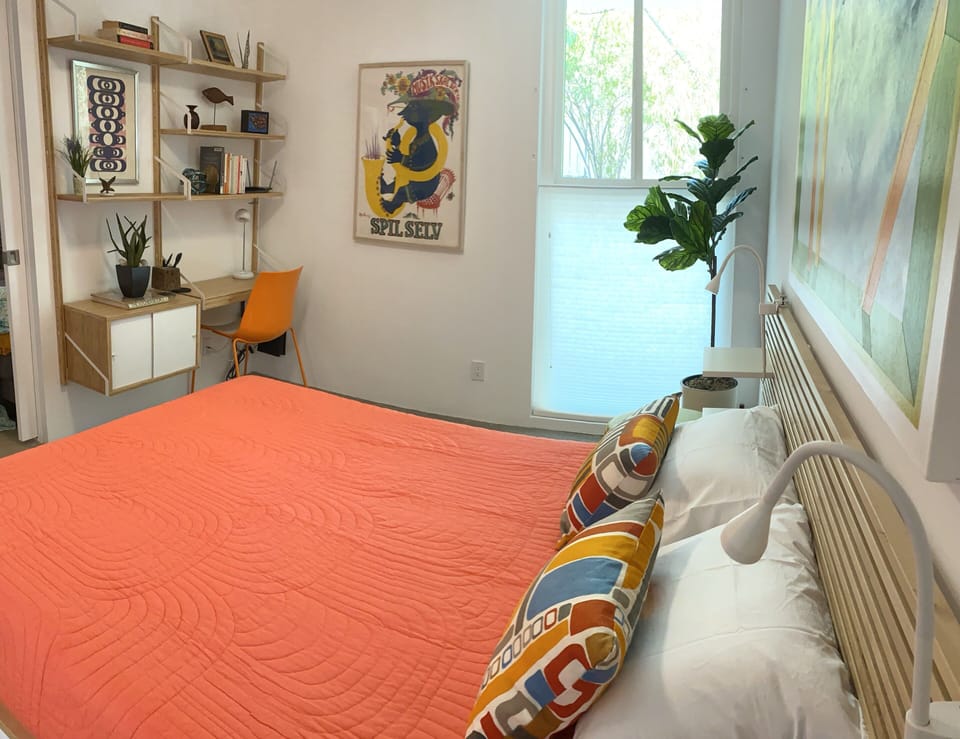 2nd Bedroom with work space