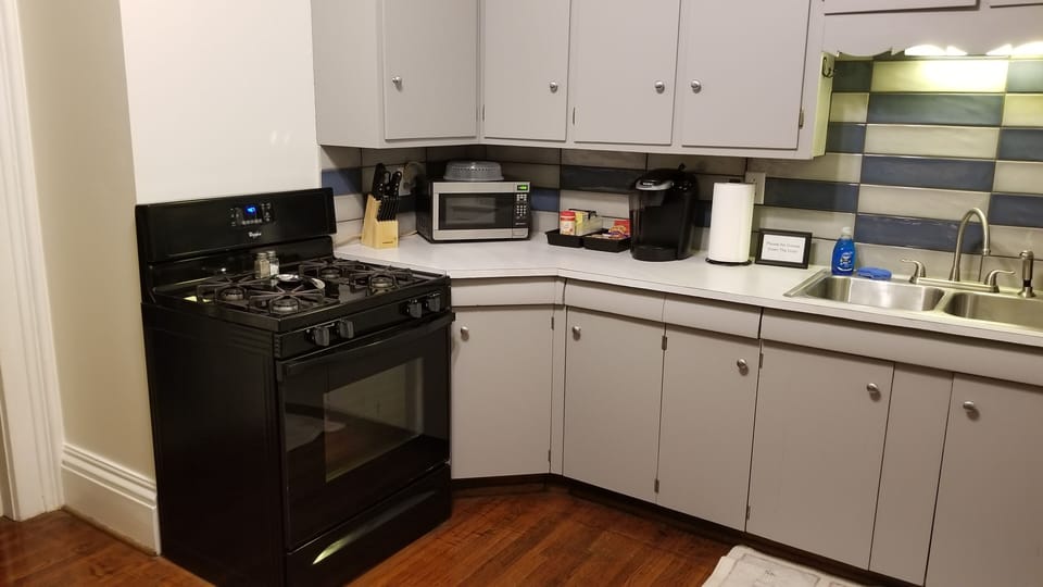 Fully equipped kitchen