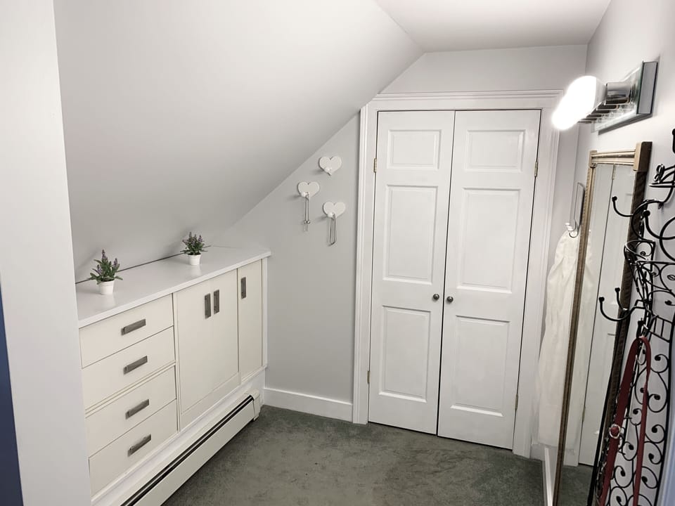 Master bedroom dressing area/closet
