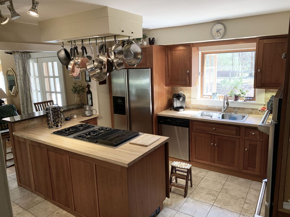 well stocked kitchen