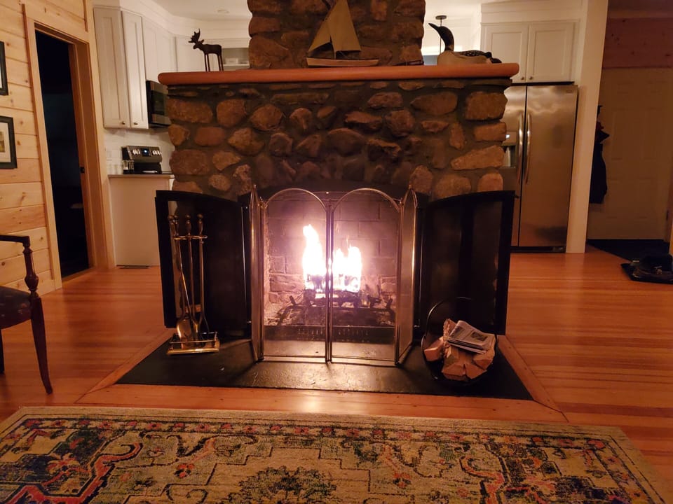 ... for those cozy fires spring, fall and winter:)