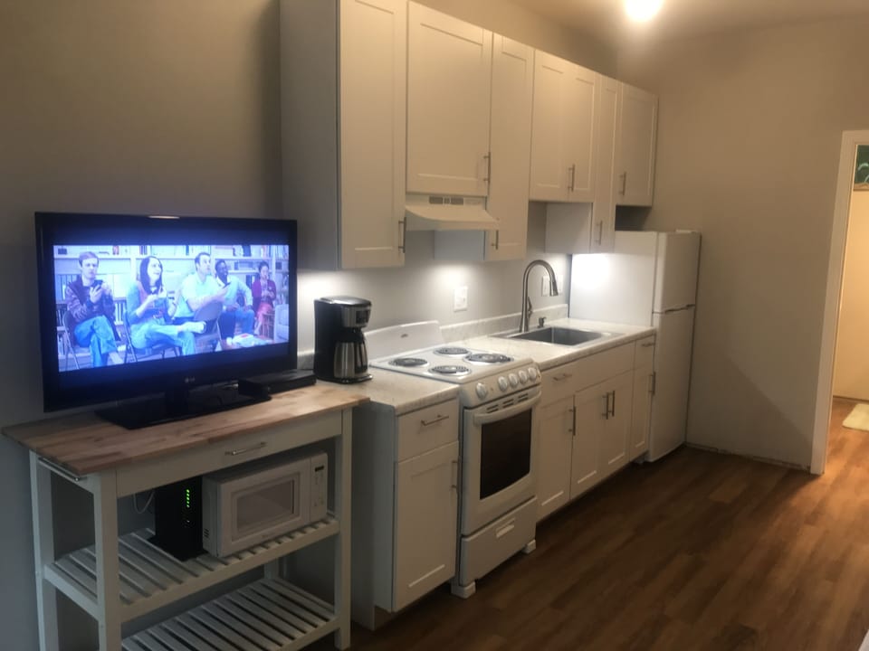 TV and microwave