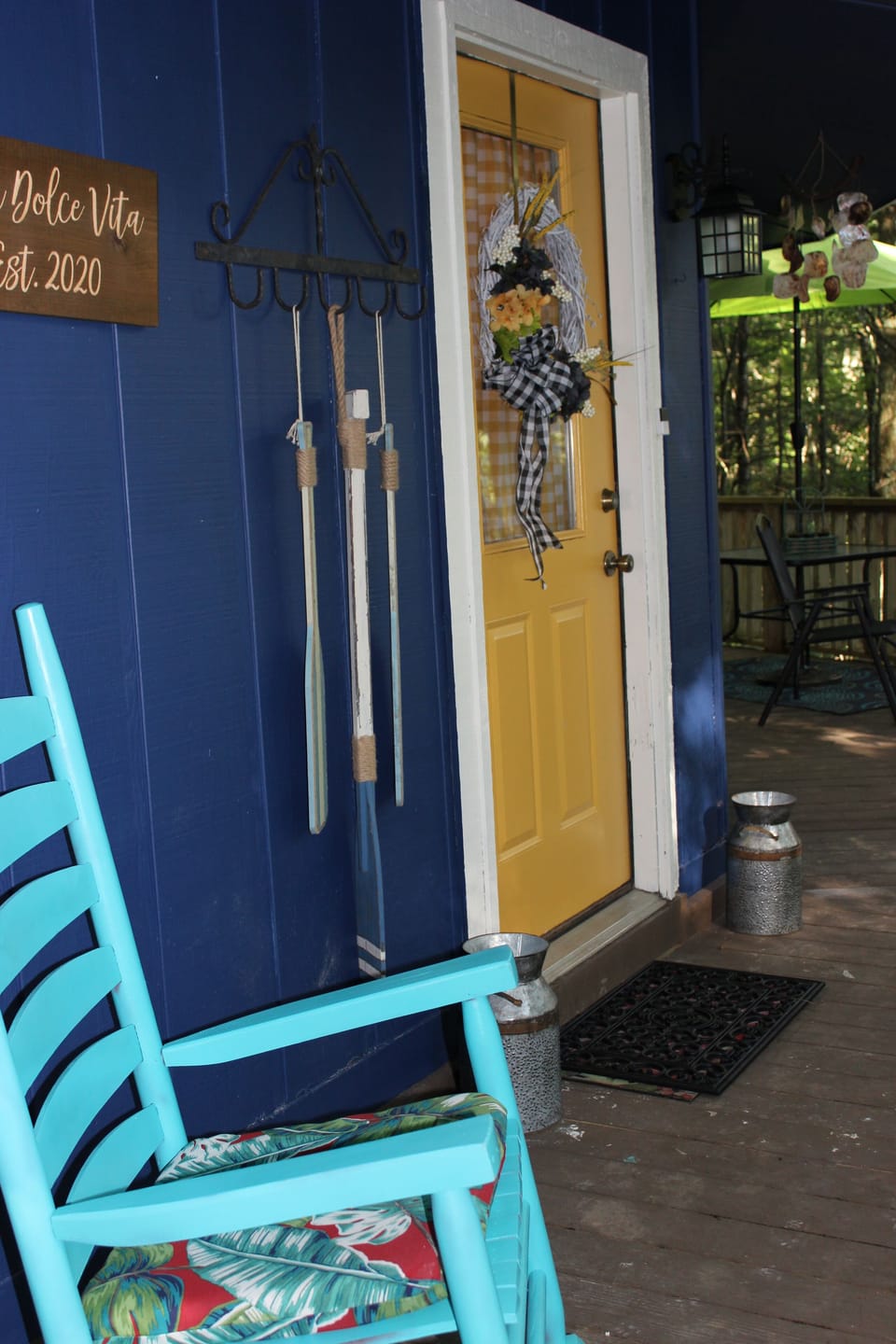Welcoming front door
