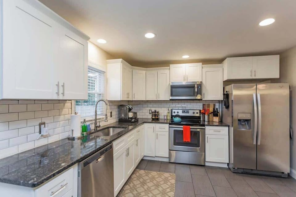 Super spacious kitchen!