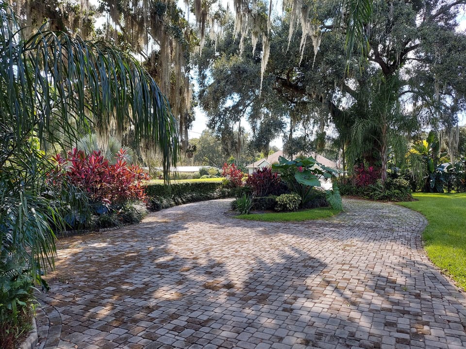 Landscaped Drive