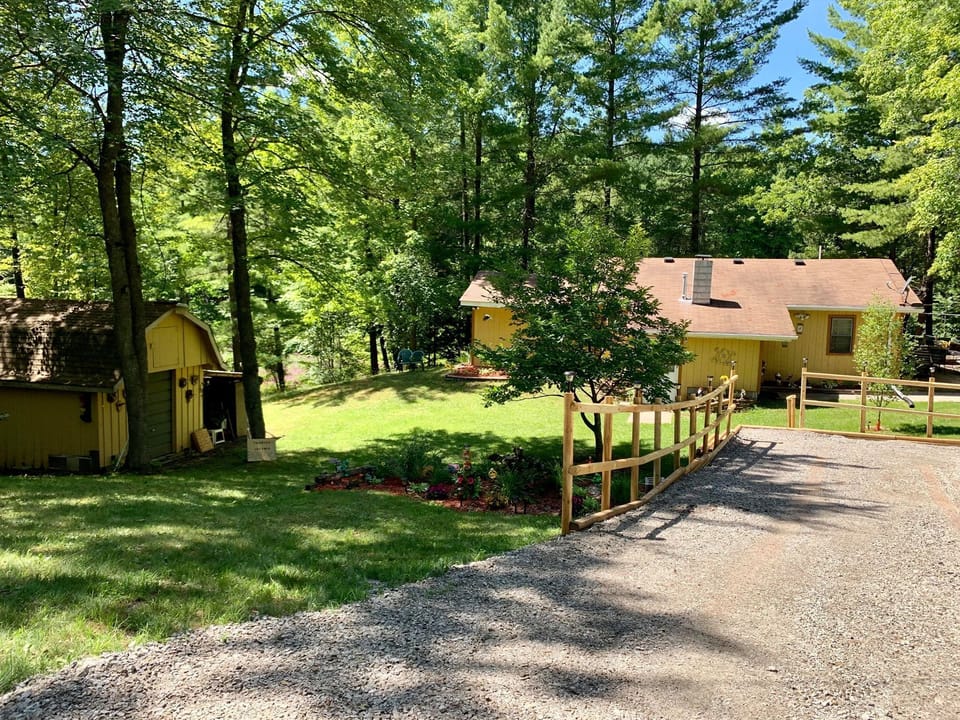 Plenty of room for parking