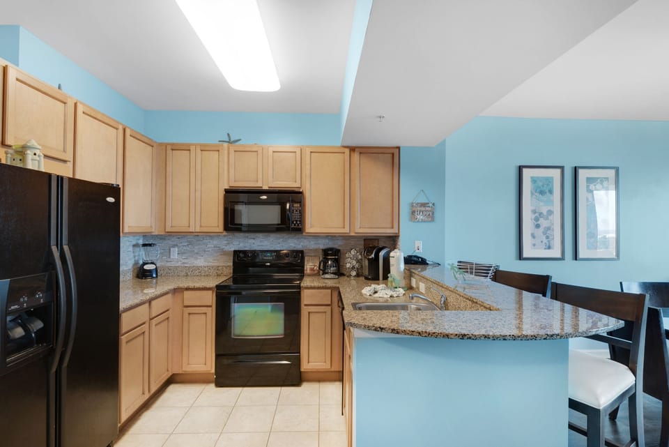 Kitchen has everything you need