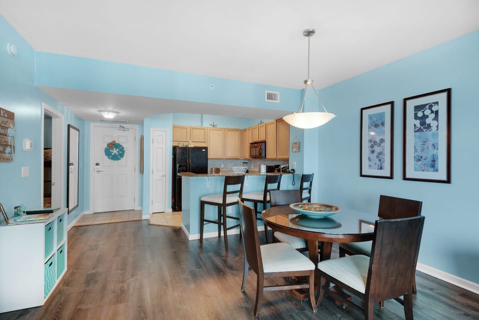 Dining room table seats 4