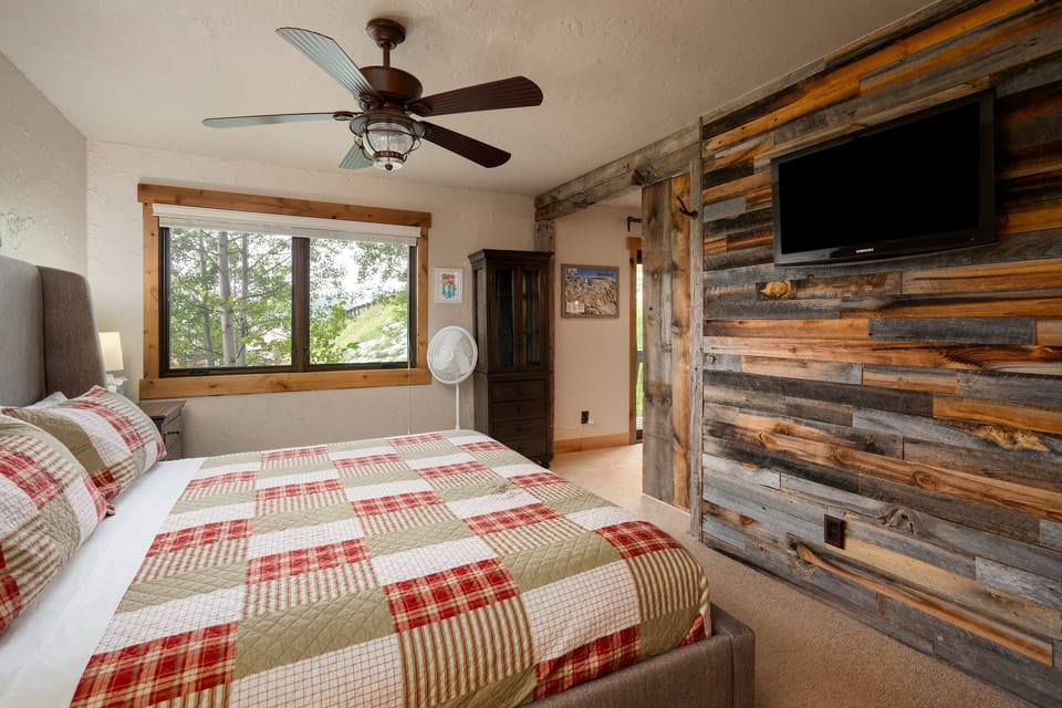 Master Bedroom View to Exterior