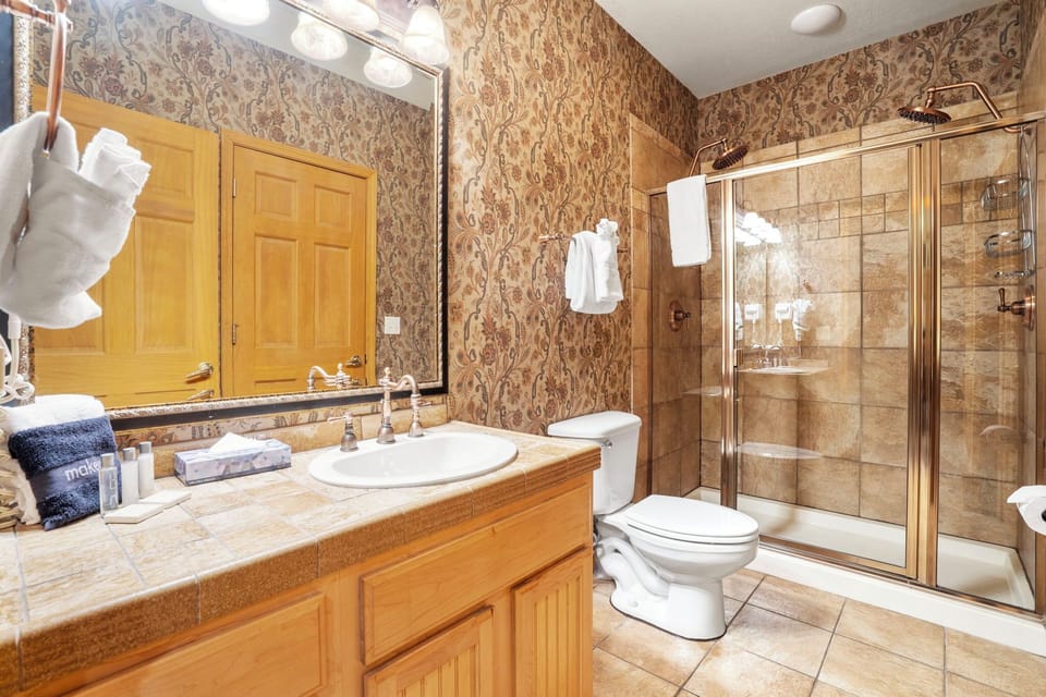 Downstairs Bathroom Double Shower