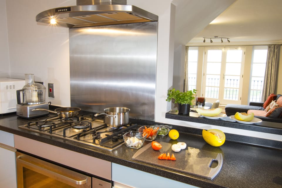 Enjoy the wonderful view from the kitchen too.