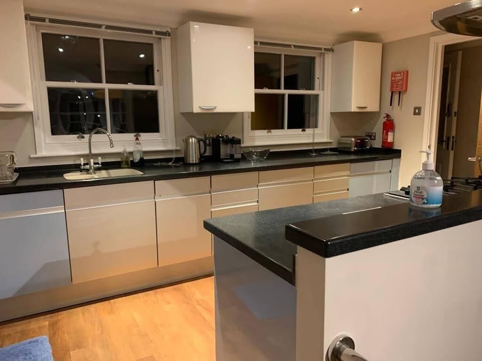 Well equipped Kitchen includes a dishwasher