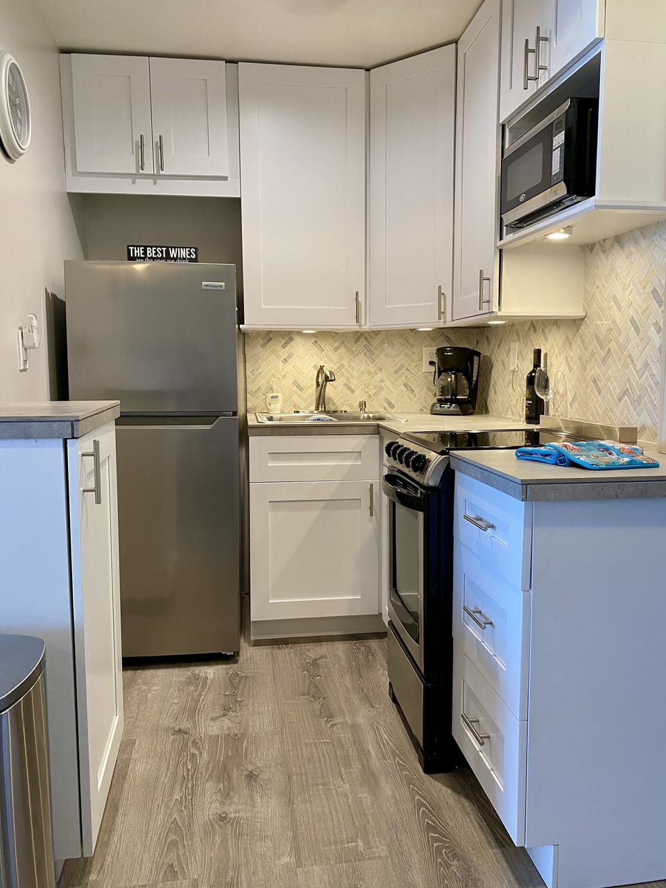 Remodeled kitchen 