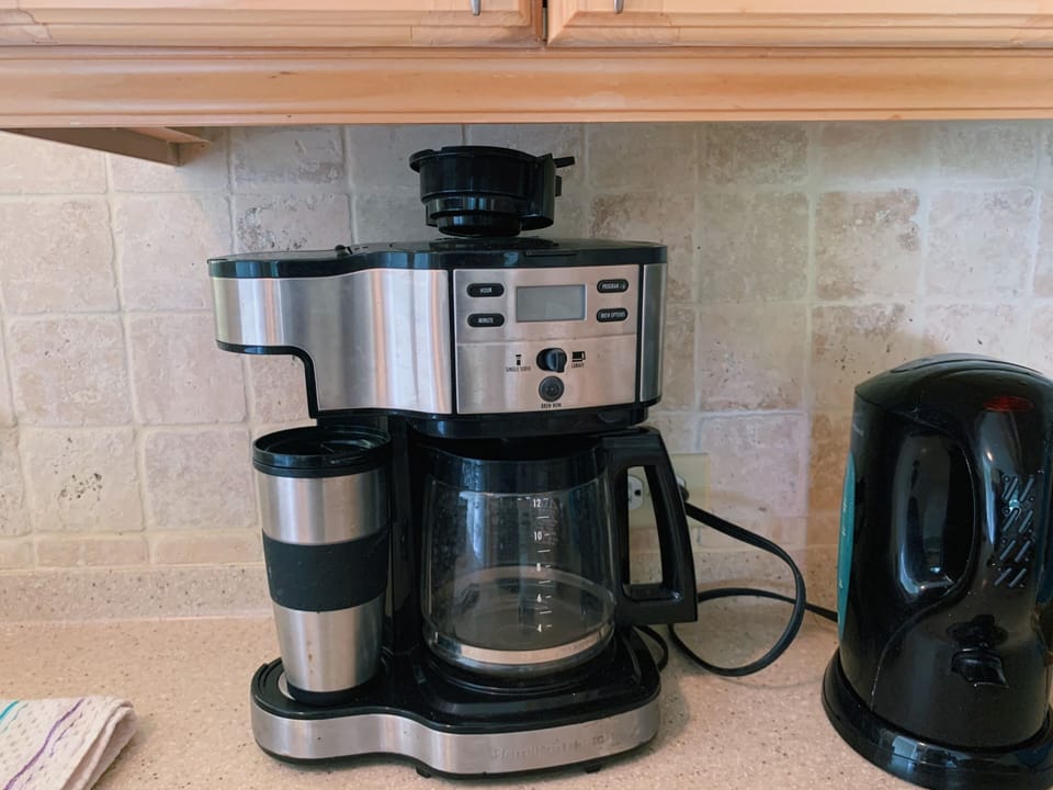Coffee machine provided