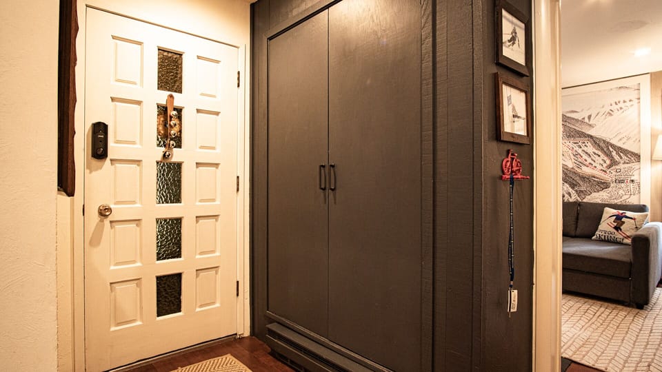 Coat Closet next to Front Door