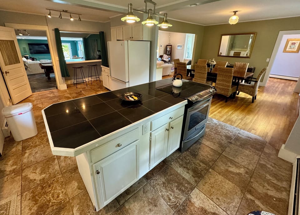 Kitchen and dining room