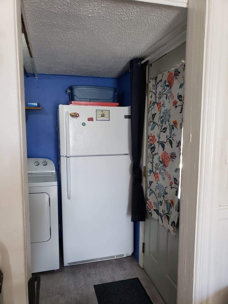 Utility Room & Back Door - leads to  outdoor patio
