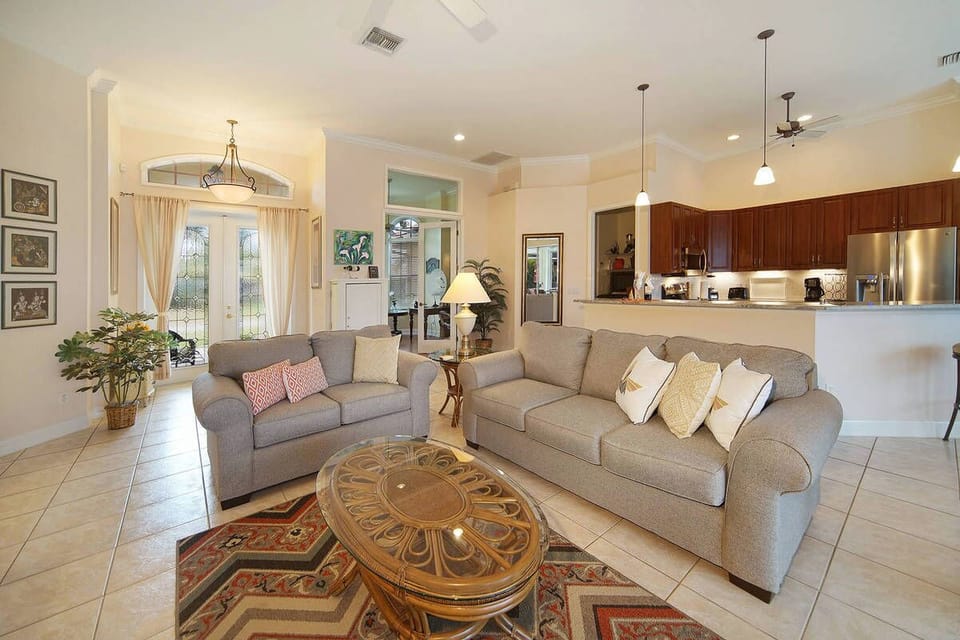 Villa Dolphin Bay - Living Area