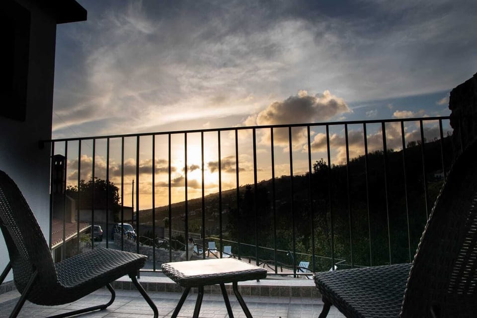sunset from Vila maria Quinta 