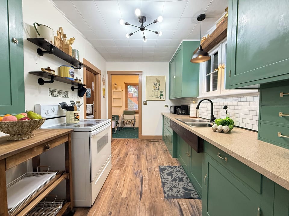 Modern appliances for your convenience.