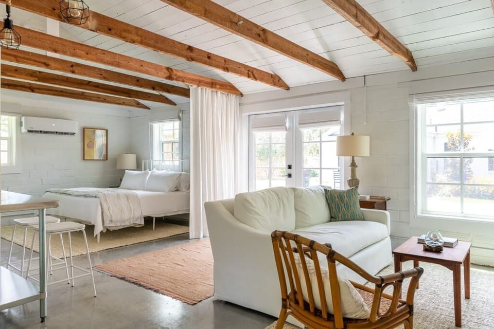 Open concept style apartment