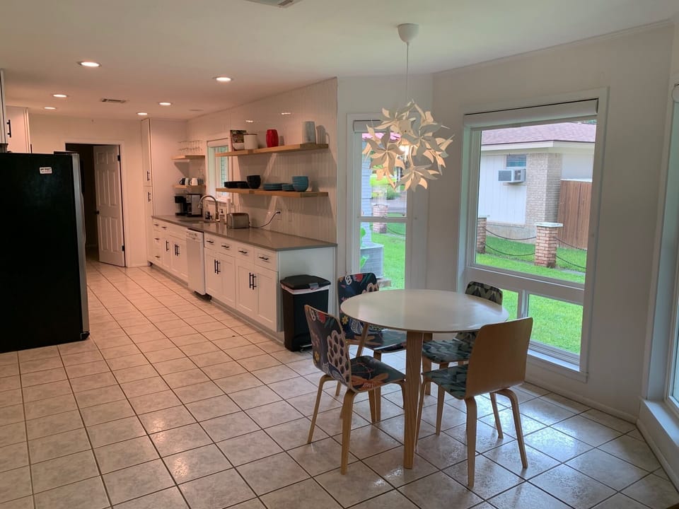 View of Kitchen table area
