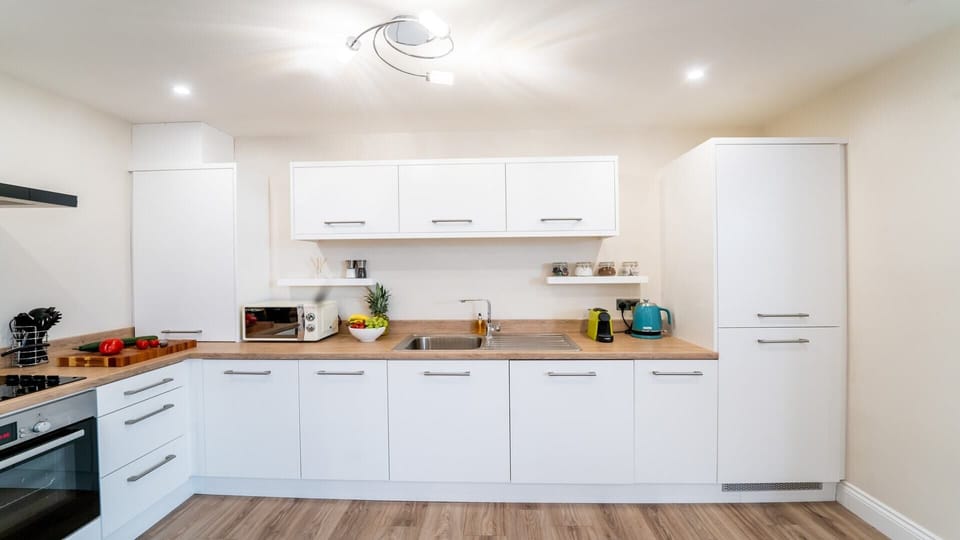 Fully equipped modern kitchen