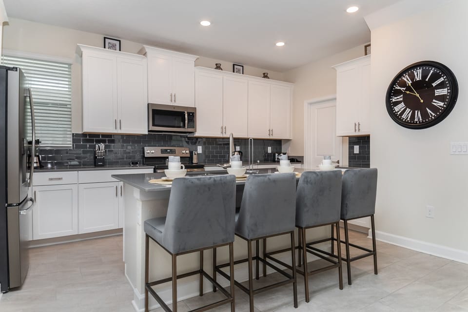 Flowing Elegance: Immerse yourself in the beauty of our open concept kitchen, where the seamless design creates an inviting and stylish atmosphere