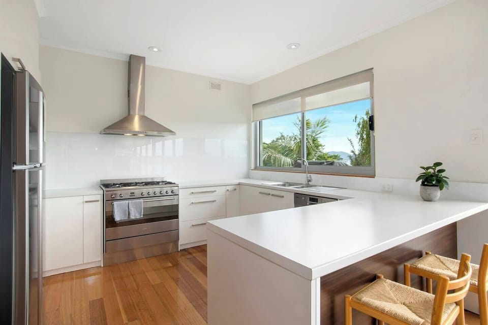 Create delicious meals in the fully equipped kitchen with an oven, dishwasher, and generous bench space for effortless meal prep.
