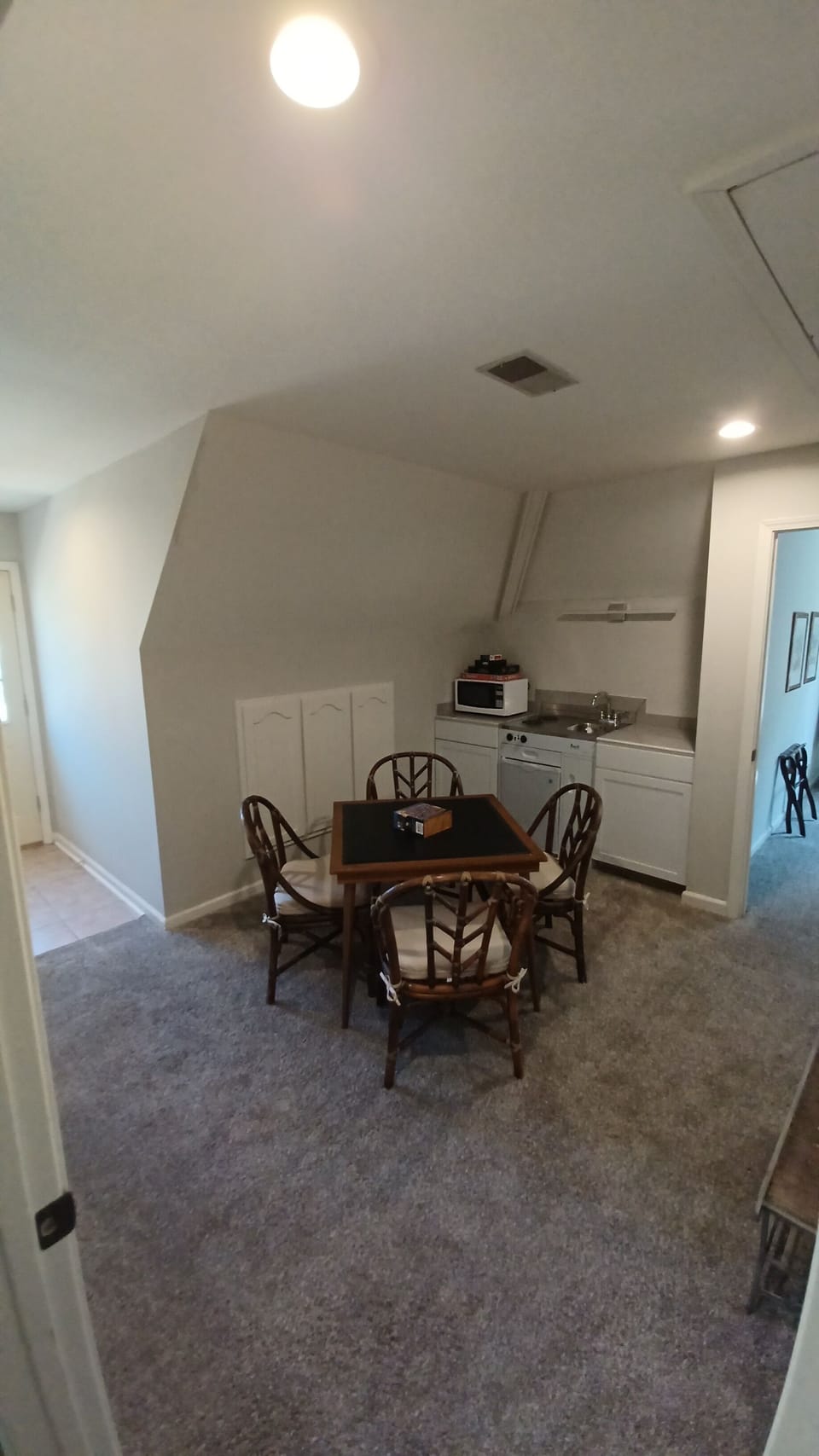 Upstairs card/game room complete with kitchenette
