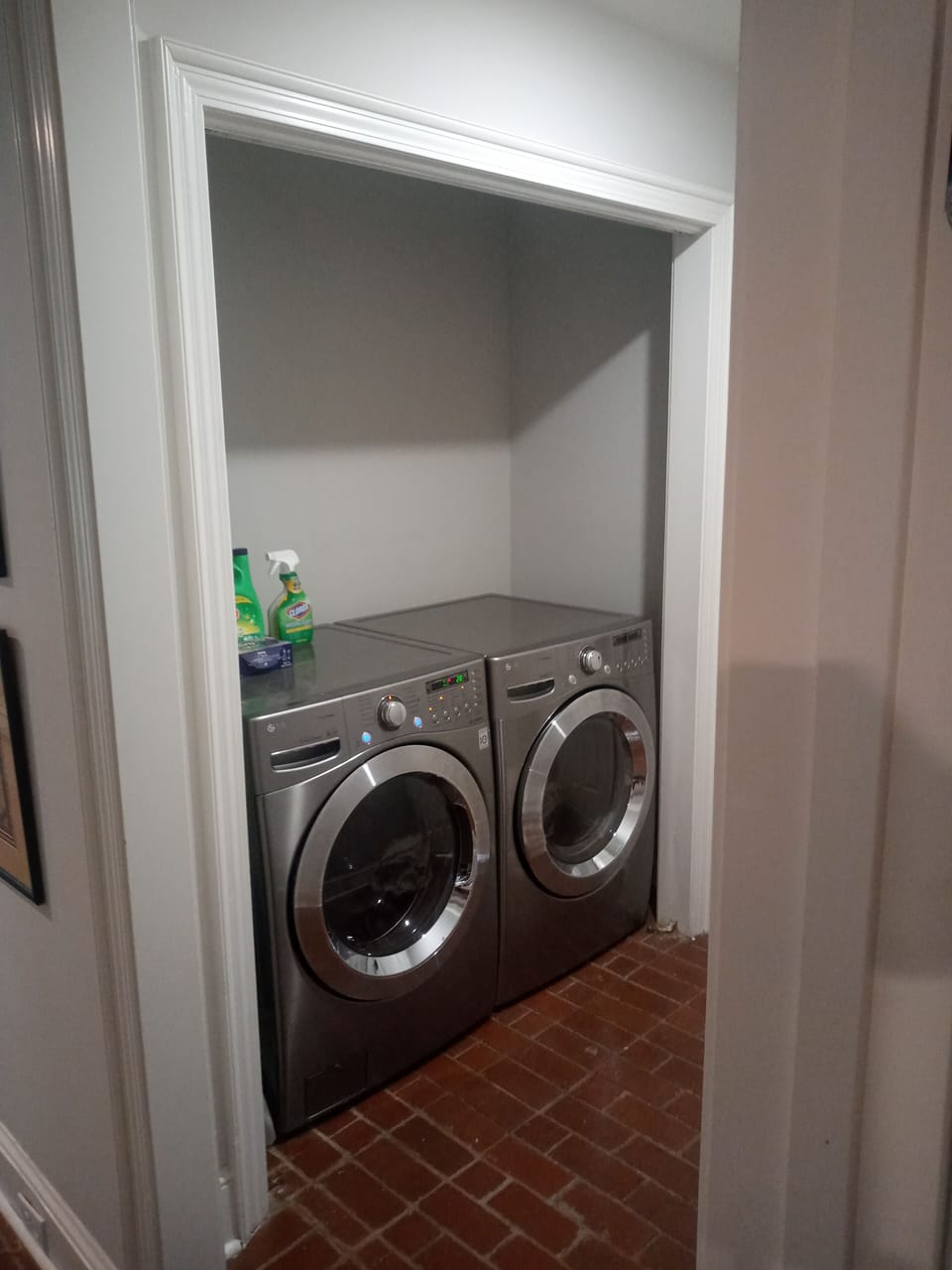 New LG washer/dryer